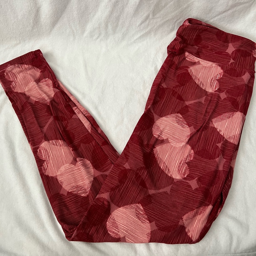 LuLaRoe Leggings, Heart Pattern